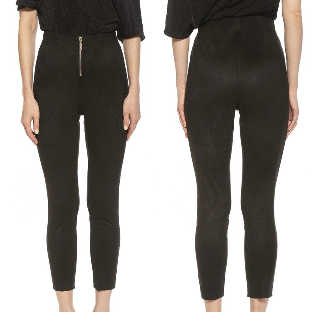 NWT Alexia‎ Admor Black Suede Pants